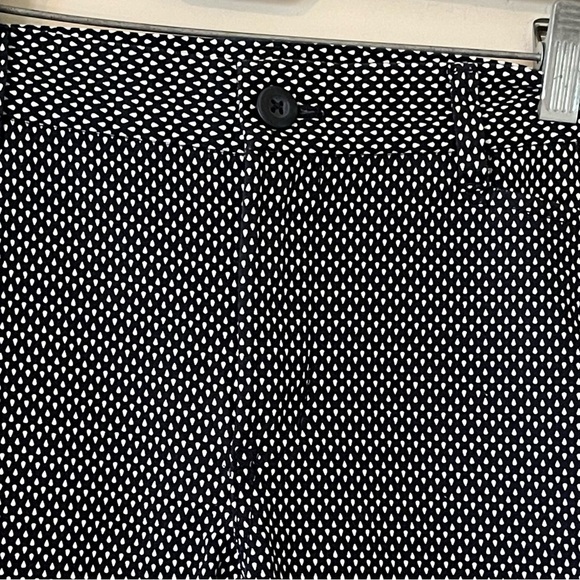 GAP Khaki Navy and White Patterned Pants Slim City Style Women’s Size 8, Ankle - Picture 10 of 16